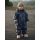 CeLaVi fleece vuorillinen sadehaalari AOP, navy