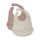 Celavi silicone bibs 2-pack, perfectly pale