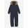 Color Kids Coverall W. Fake Fur, total eclipse