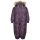 Minymo winter overall, black plum