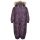 Minymo winter overall, black plum