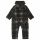 Molo Udo fleece overall, grey brown check