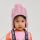 Reima Paljakka wool hat, grey pink