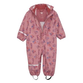 Celavi rainsuit without lining, slate rose