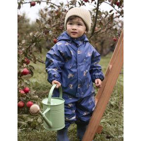 CeLaVi - Rainwear Suit - AOP, w. fleece, oceania