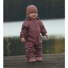 CeLaVi regn overall med fleece, rose brown