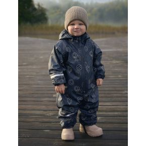 CeLaVi regn overall med fleece, navy