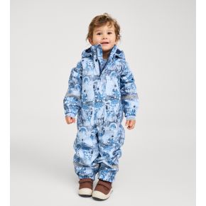 Reima Moomin Rapakko lätt vadderad regn overall, airy blue