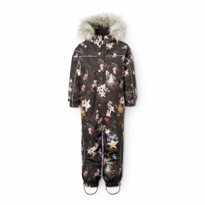 Molo Polaris Fur toppahaalari, paisley flowers