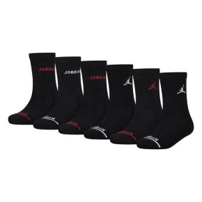 JORDAN LEGEND CREW 6-pack socks, black