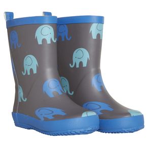 Celavi rubber boots with elephant pattern