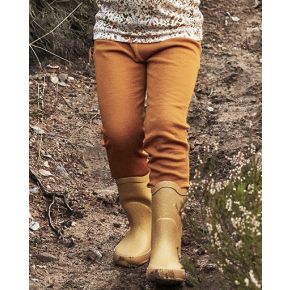 CeLaVi leggings i merinoull, pumpkin spice