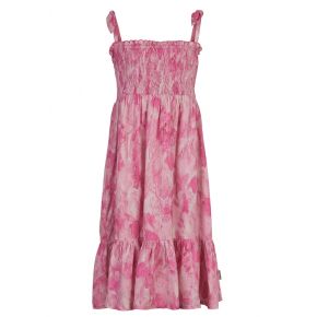 Creamie watercolor dress, sea pink