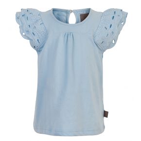 Creamie top with lace details, skyway