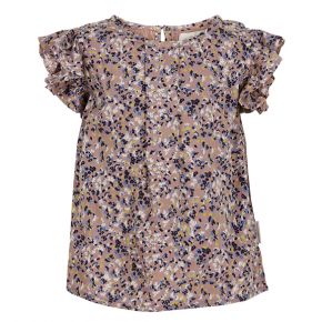 Creamie floral top, adobe rose