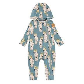 Parrot overall, ecru