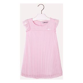 Mayoral pleated pink dress