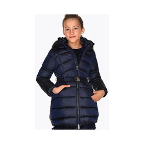 Mayoral long padded winter jacket with belt