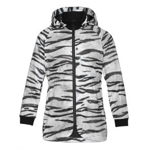 Molo Hillary softshell jacket, tiger white