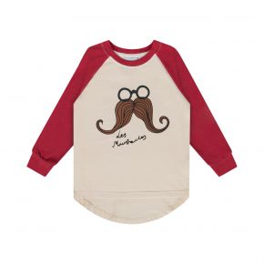 Mustache ecru longsleeve