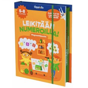 Oppi&ilo Magneettipuuha Leikitään numeroilla