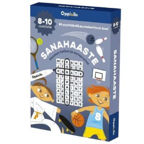 Oppi&ilo Sanahaaste puuhakortit