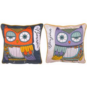 Pillow, bonjour owl