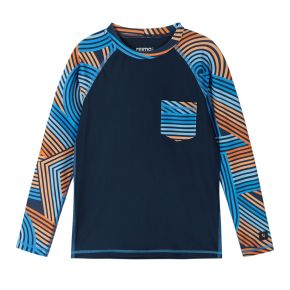 Reima Kroolaus UV swim shirt, navy
