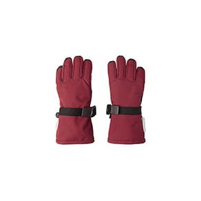 Reima Tartu winter gloves, jam red