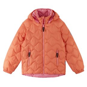 Reima Fossila lättvikts dunjacka, cantaloupe orange