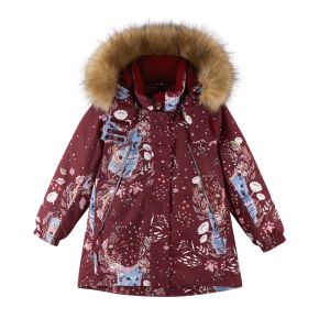 Reimatec Muhvi winter jacket, jam red