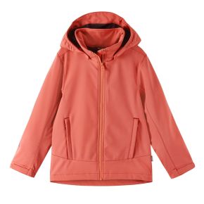 Reima Kouvola softshell jacket, misty red