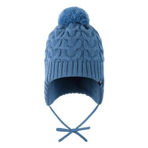 Reima Paljakka wool hat, blue ocean