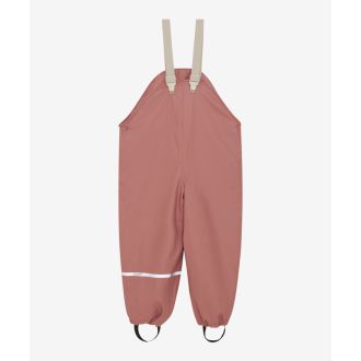 CeLaVi rubber pants with fleece lining, brick dust
