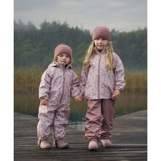 CeLaVi regn overall med fleece, shadow gray