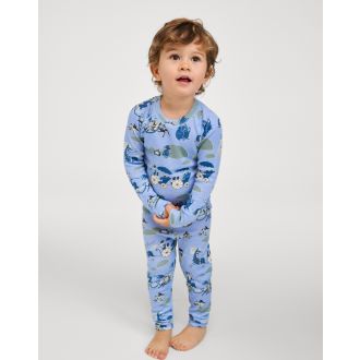 Reima Moomin Trivsam ull-mix underställ, airy blue