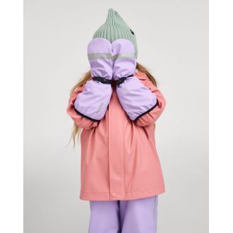 Reima Puro rain mittens with lining, lilac amethyst
