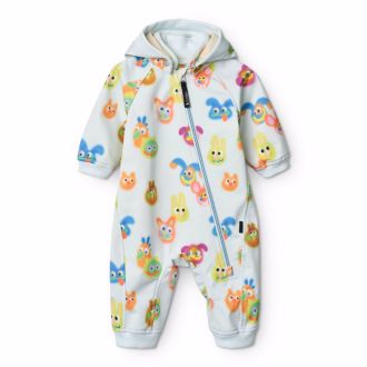 Molo Hill softshell overall, fuzzy together