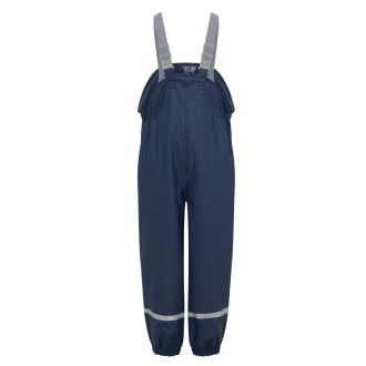 Color Kids regnbyxor med fleece, dress blues