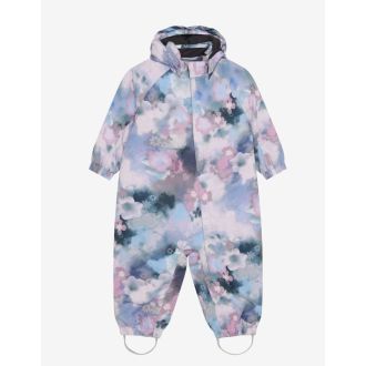Color Kids - Baby Coverall - AOP, mauve mist