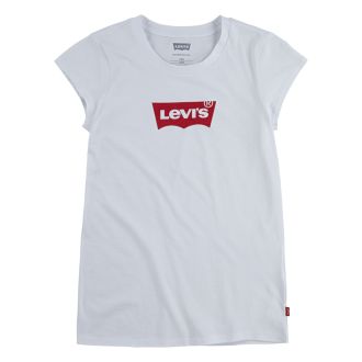 Levi´s batwing SS t-skjorta, red/white
