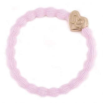 Gold heart, ballet pink
