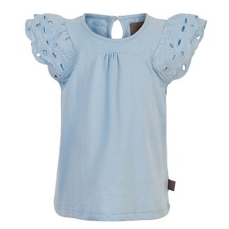Creamie top with lace details, skyway