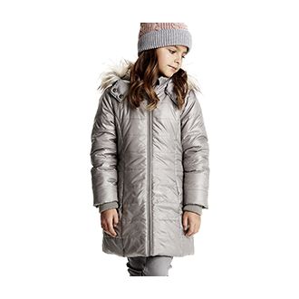 Creamie quiltad jacka, grey