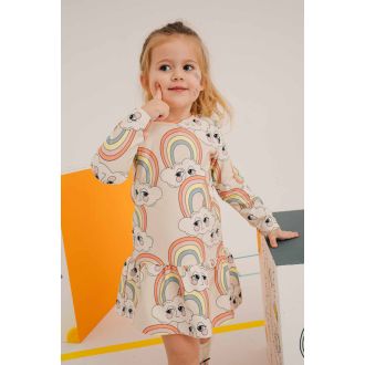 Rainbow light dress