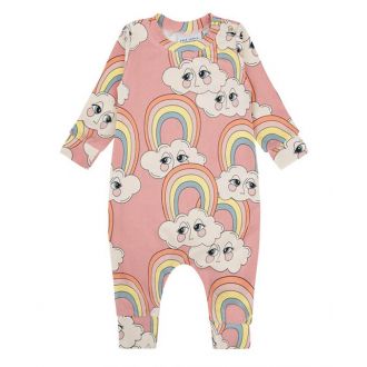 Rainbow pink baby sleepwear