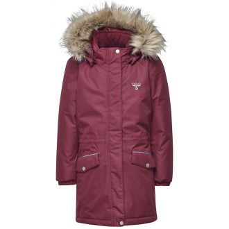 hummel Agnes winter jacket, rumba red