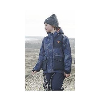 hmlTravis winter jacket, dark navy