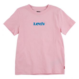 Levi´s kids SS graphic tee, coral blush