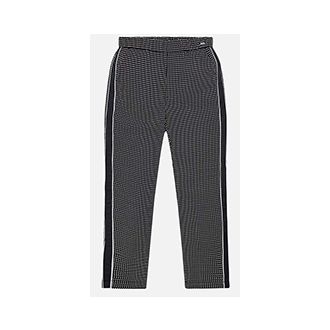 Mayoral black and white checked pants
